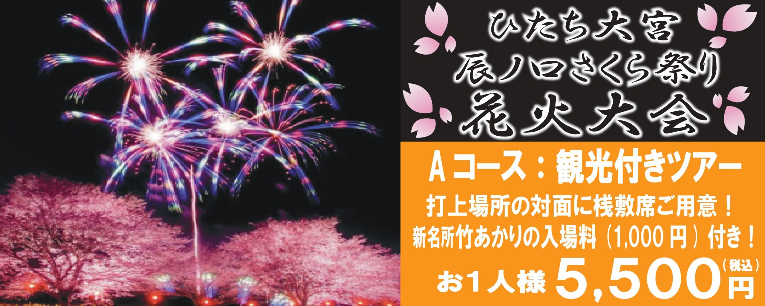 ひたち大宮辰ノ口さくら祭りAコース